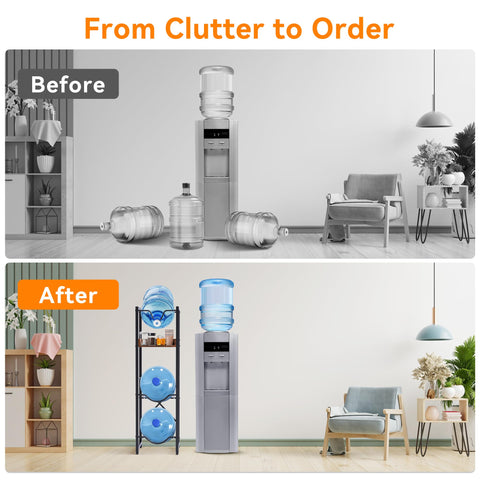 RIVPOX three-bottle capacity keeping bottles stable and accessible