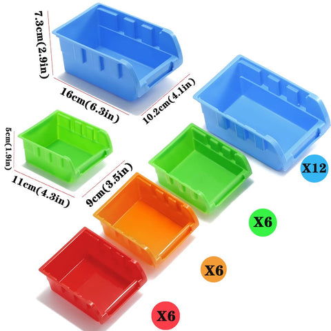 RIVTUN blue small bin suitable for bolts and nuts