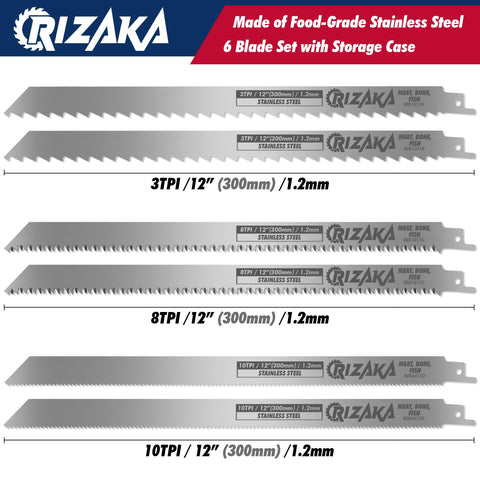RIZAKA bone-cutting blades deliver strong performance on dense bone