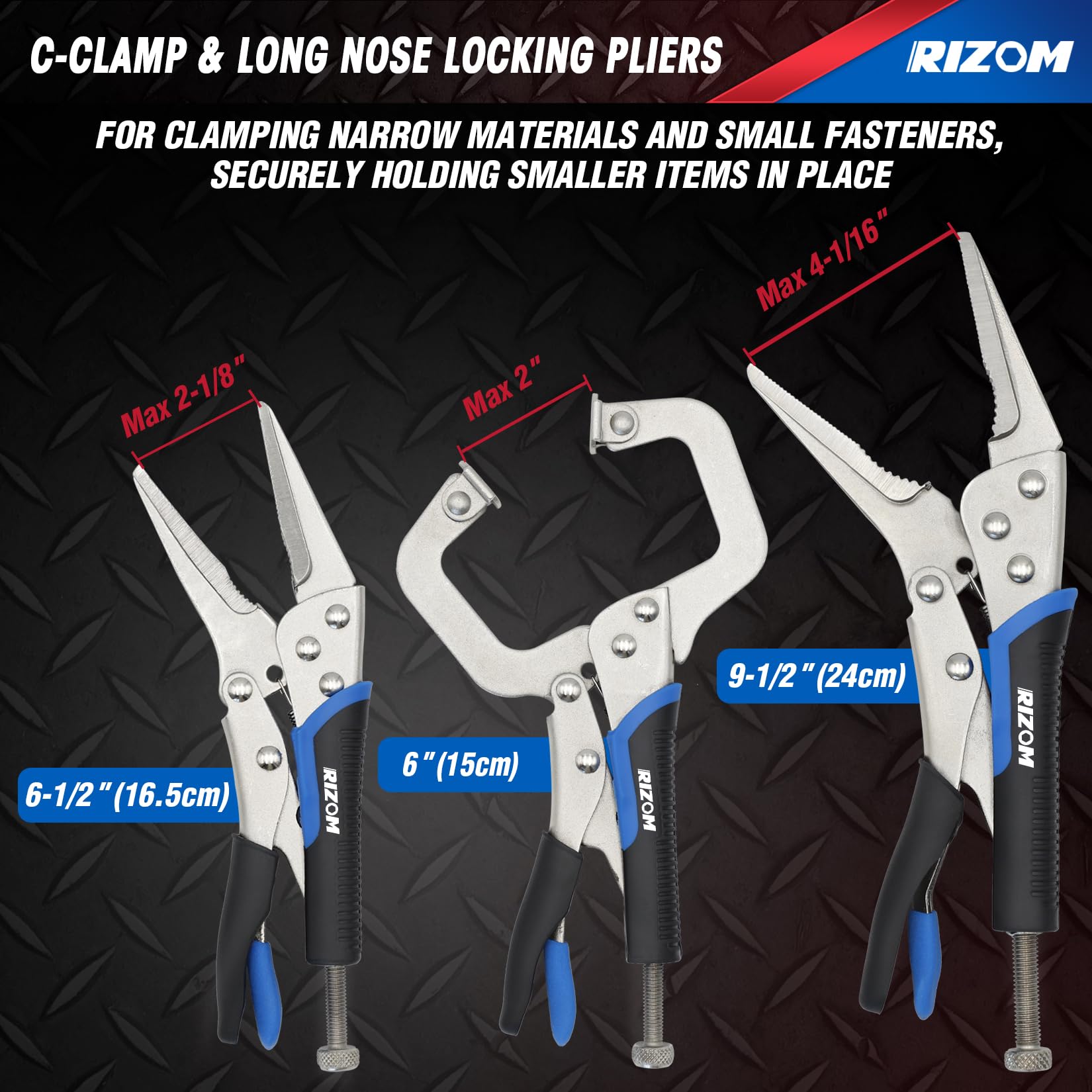 Rizom curved jaw 10-inch pliers deliver strong leverage for heavy tasks