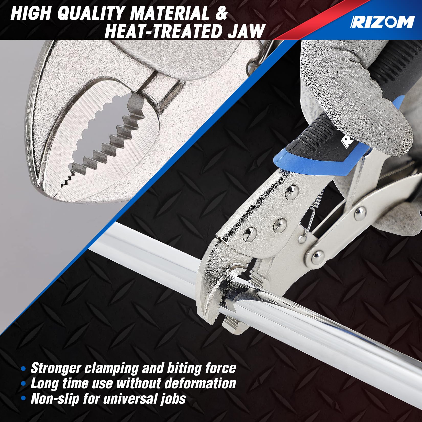 Rizom long nose 6-1/2-inch pliers reach tight spaces with secure grip