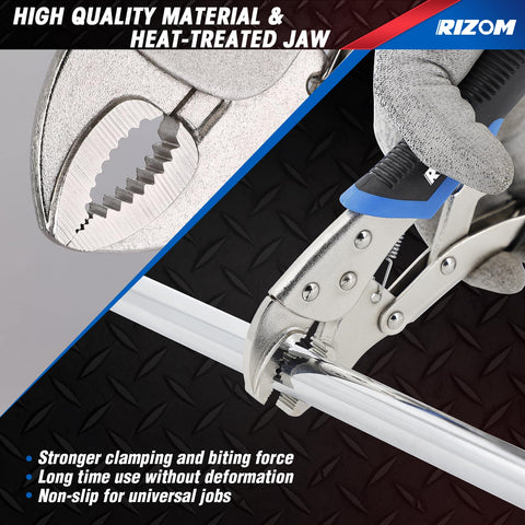 Rizom long nose 6-1/2-inch pliers reach tight spaces with secure grip
