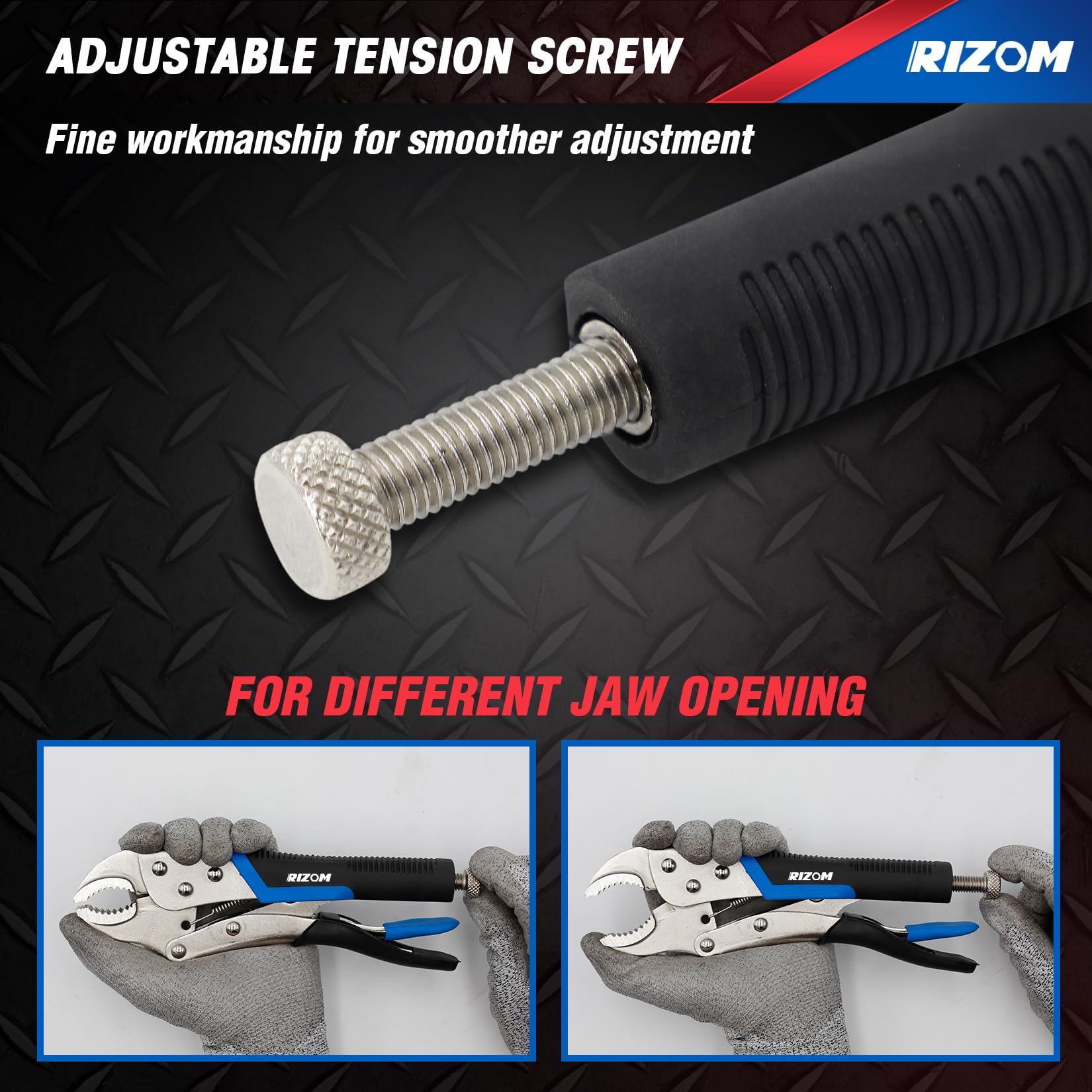 Rizom long nose 9-1/2-inch pliers extend reach for bending and twisting