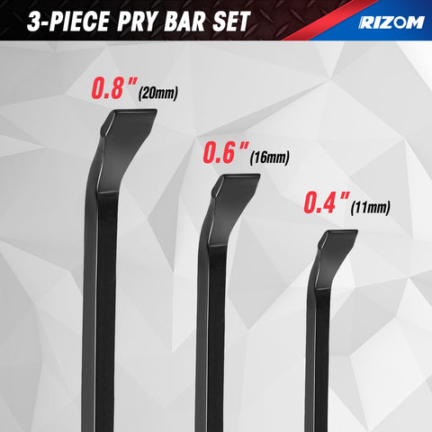 Rizom Pry Bar with metal striking cap for hammering