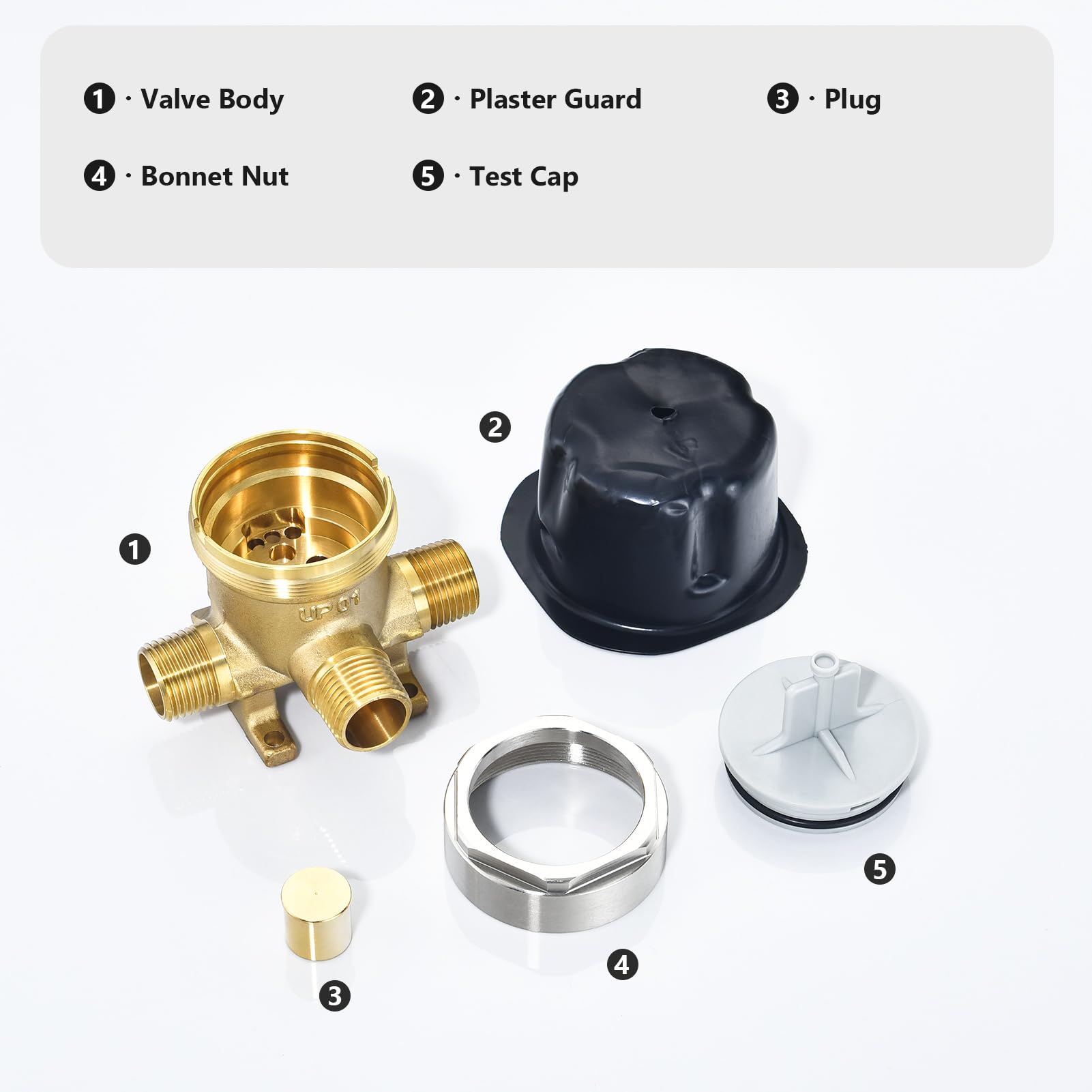 RJDIBAN R11000 pressure test cap enables pre-install tests.