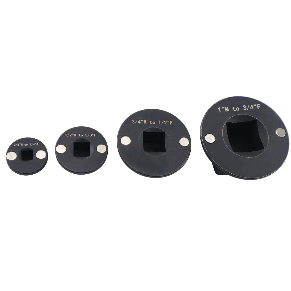 RJSPHH low-profile adapter 1 to 3/4 inch showing compact fit for tight spaces.