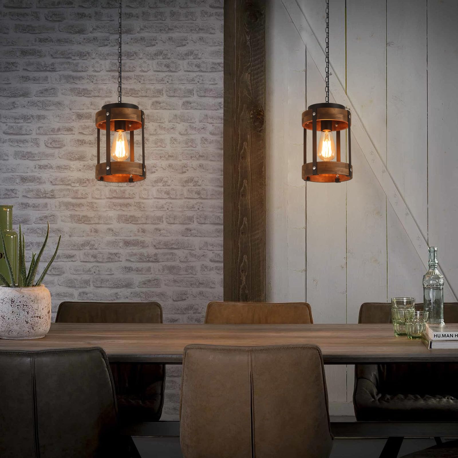 RKUCSR adjustable chain pendant offers flexible ceiling height options.