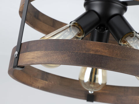 RKUCSR compatible with E26 bulbs, allowing LED or Edison styles.