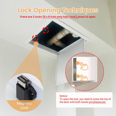 RLOZUI 8x8 panel with corrosion-resistant metal finish for durability
