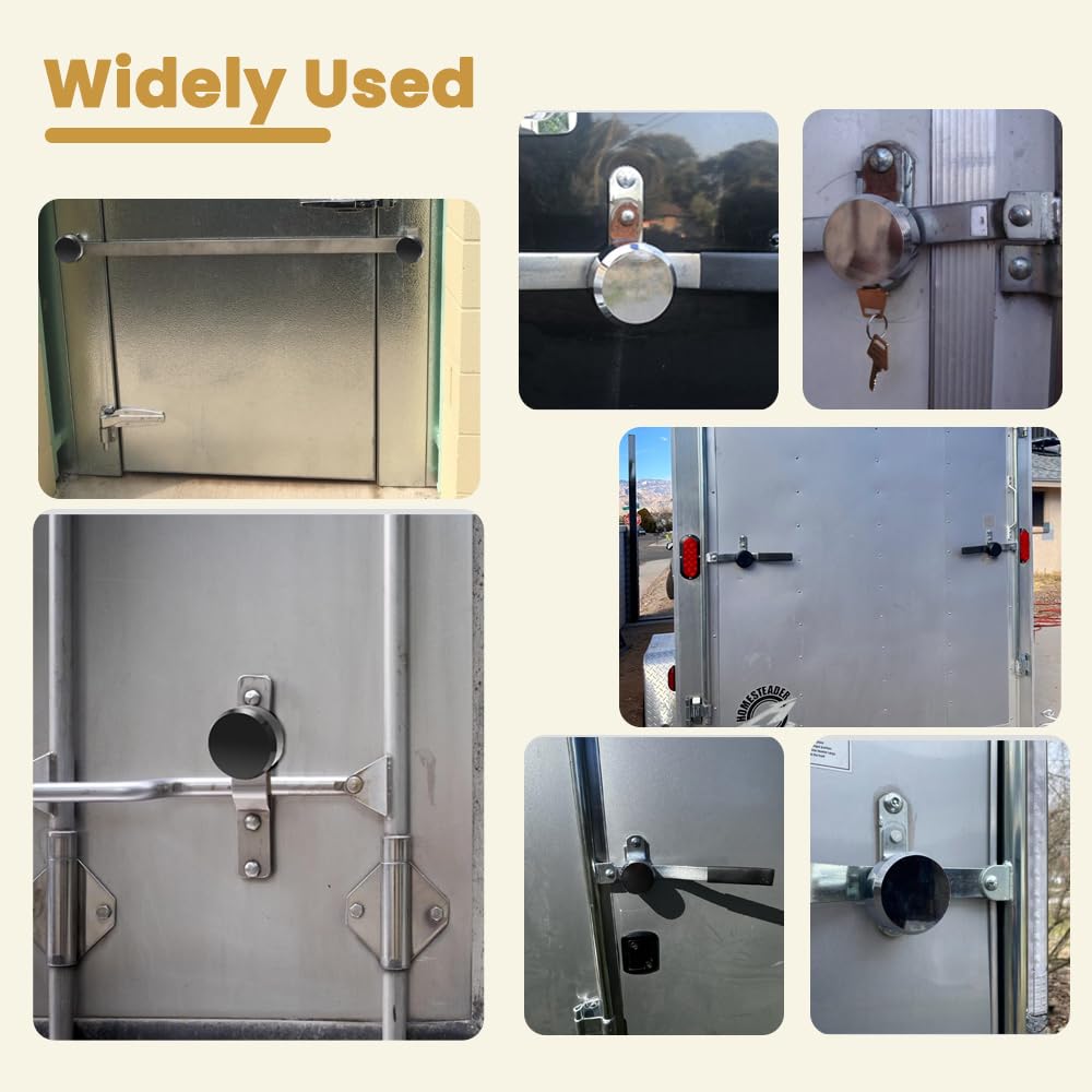 RLOZUI stainless shackle with chrome plating resists outdoor corrosion