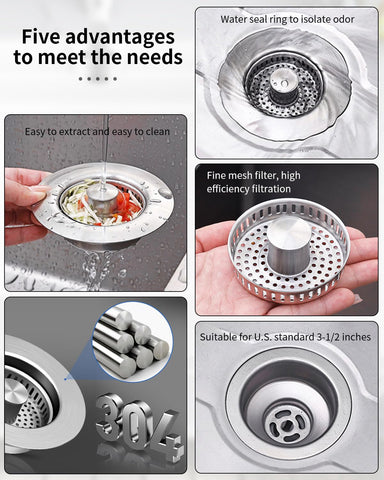 RLQXG universal 3-1/2 inch fit suits standard US drains.