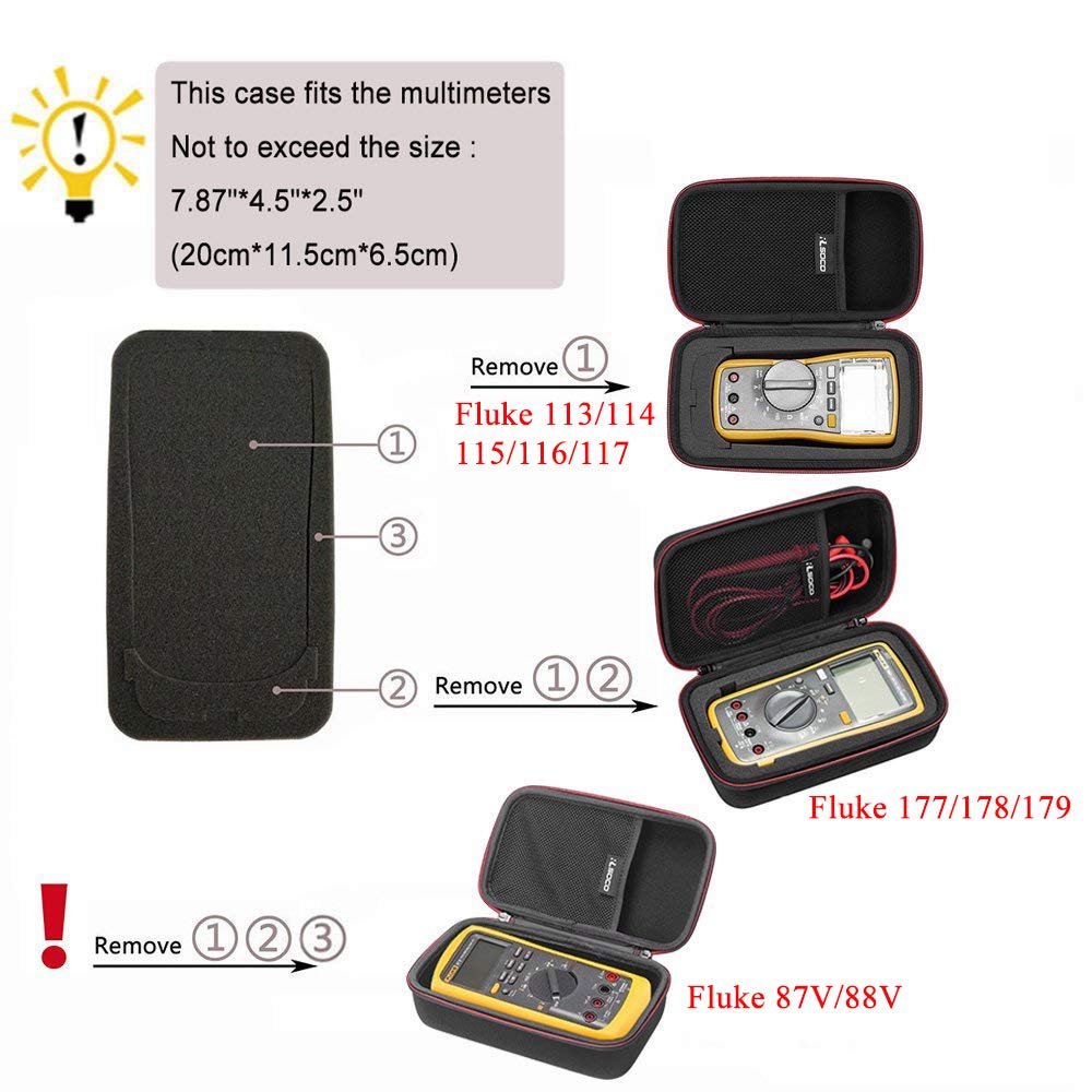 RLSOCO mesh pocket stores leads and probes, keeping essentials organized