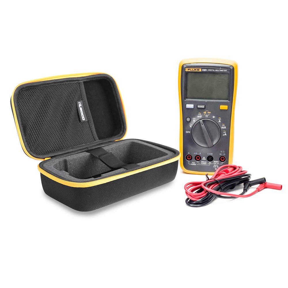 Case fits a wide range of meters, including Fluke models.