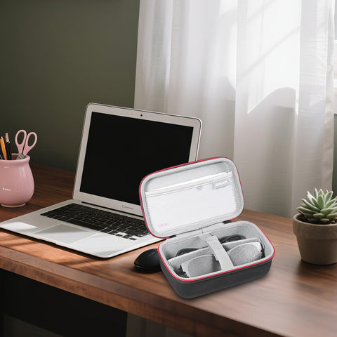 RLSOCO elastic mesh pocket secures XREAL Eye and Beam Pro.