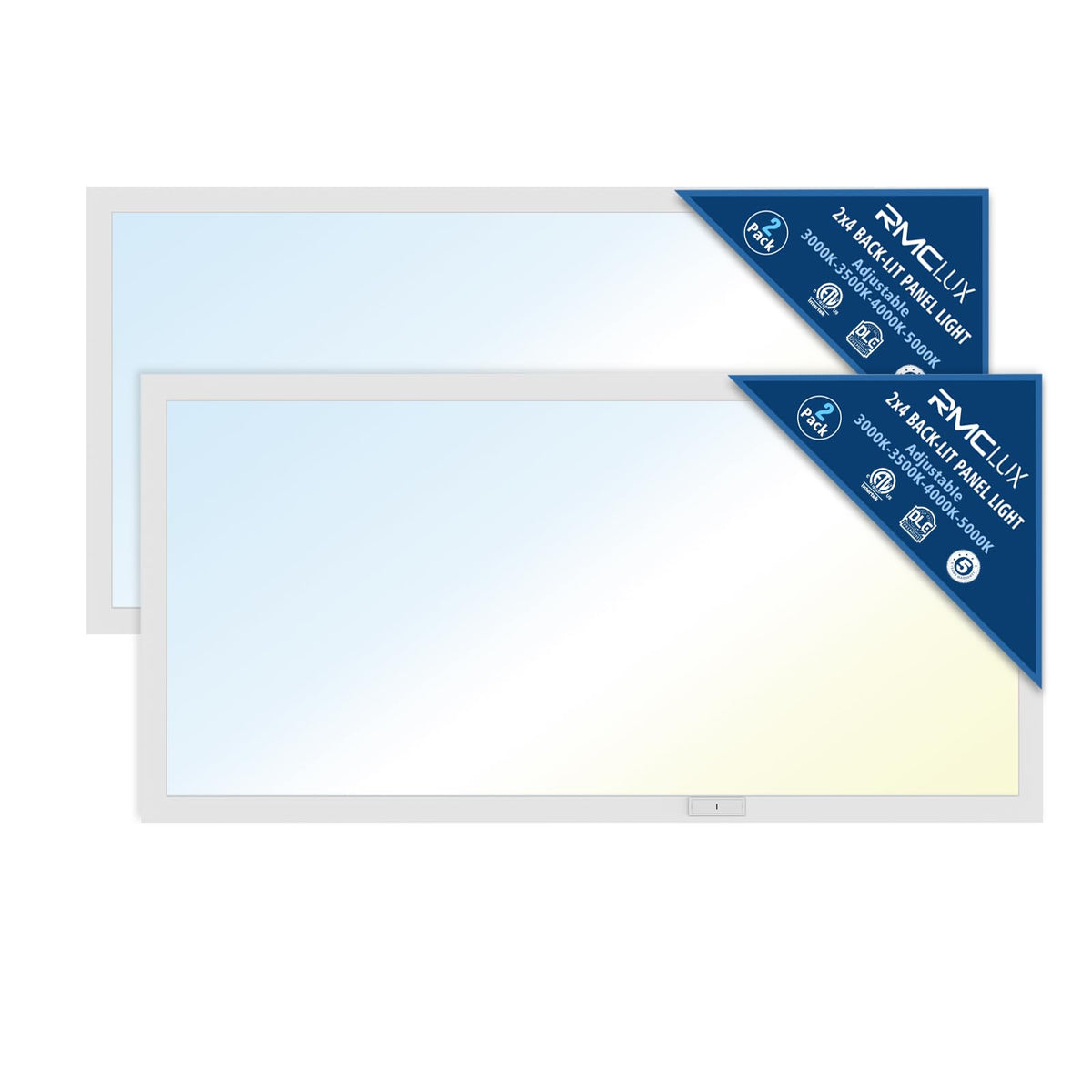 RMCLUX 2x4 backlit LED panel delivers even, glare-free brightness for busy offices