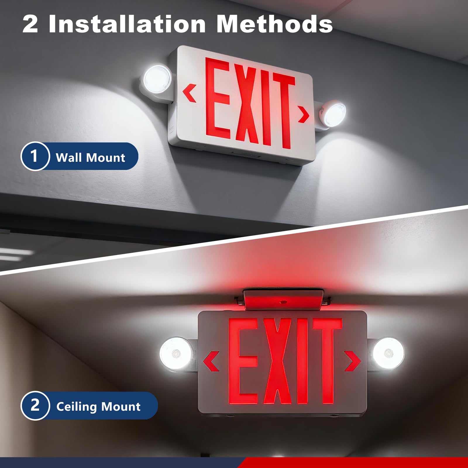 RMCLUX unit demonstrating single or dual display mode options