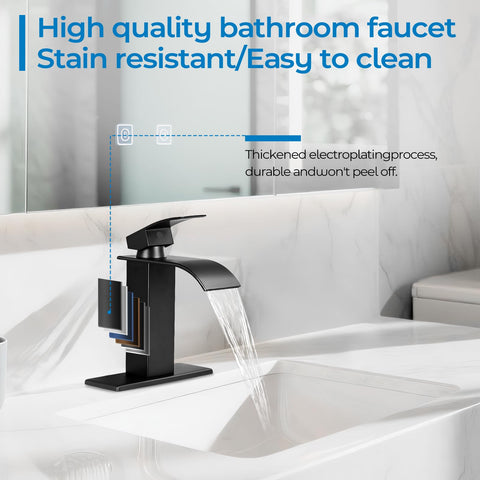 RNDIOZD faucet for 3-hole installation on larger vanity
