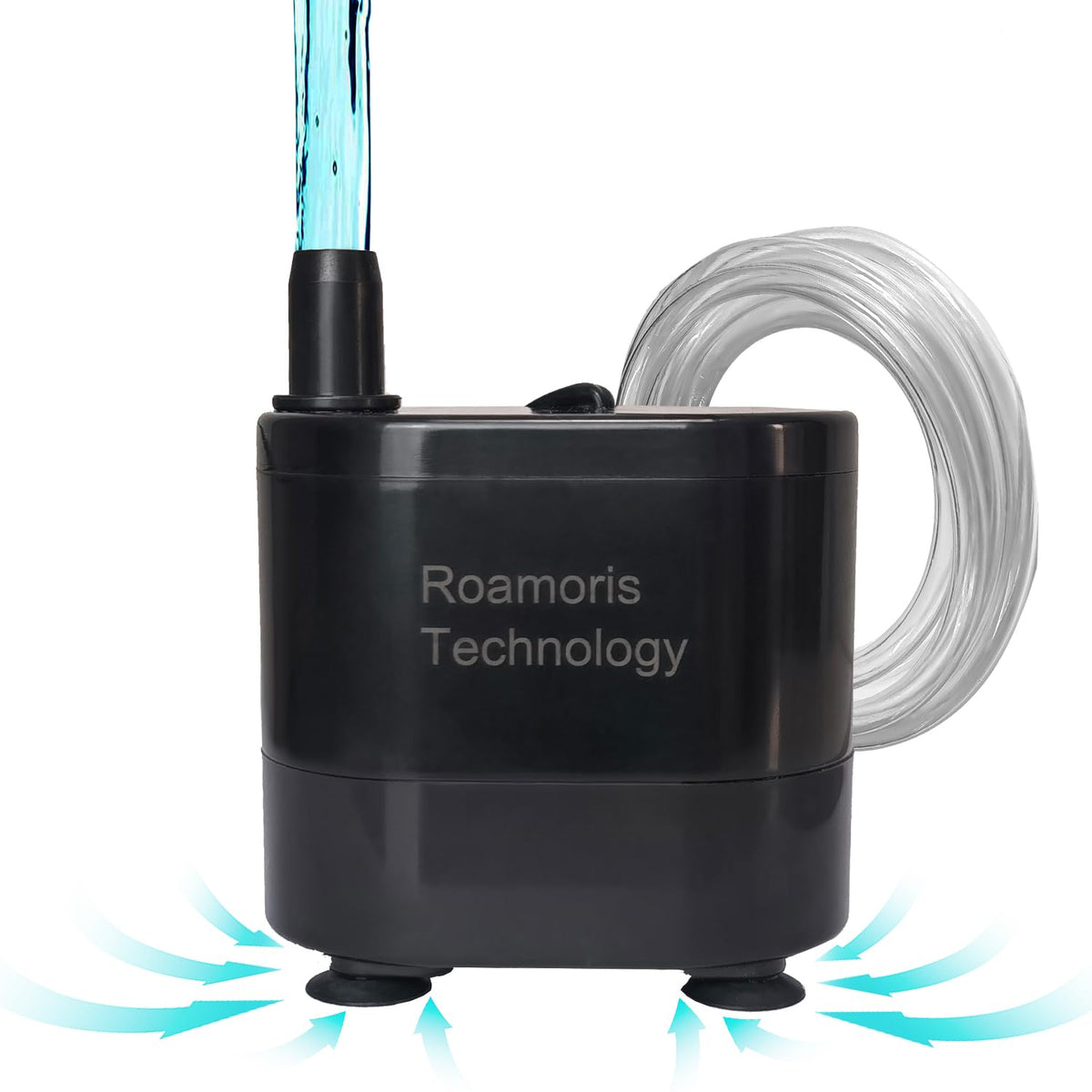 Roamoris small pump with level sensor for automatic condensate control.