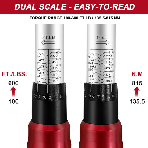 Roartisa torque wrench audible click confirms proper tightness.