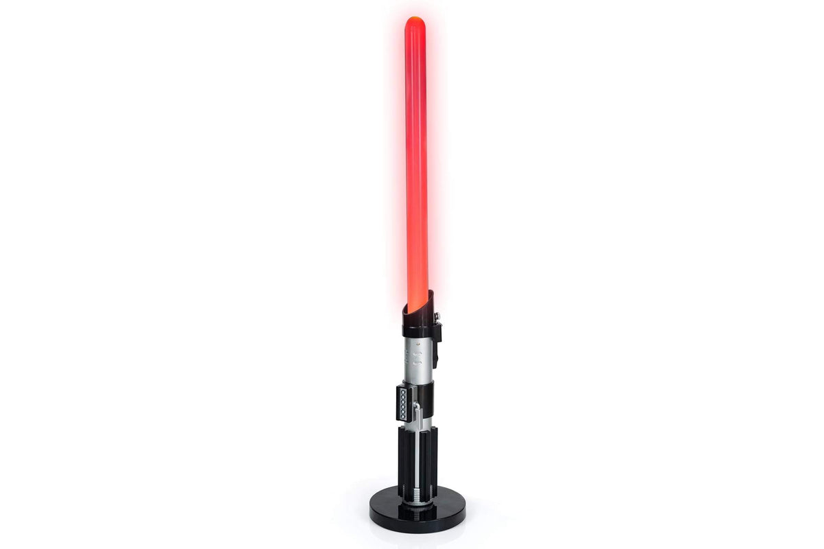 Robe Factory Darth Vader LED light front view, 24-inch standing lamp for dramatic sci-fi ambiance