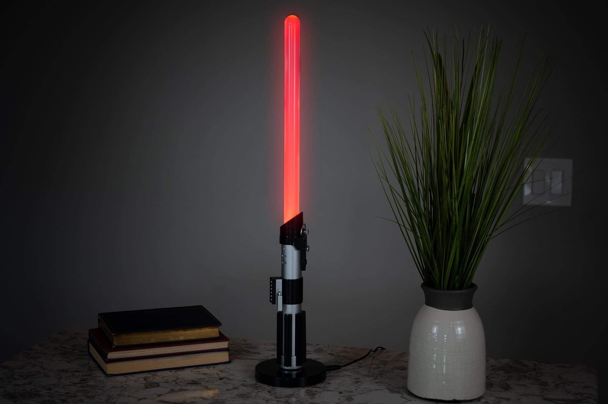 Robe Factory Darth Vader LED light on display, sleek collector’s decor