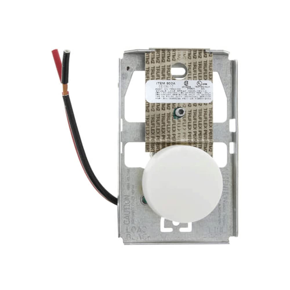 Robertshaw 803A wiring connection highlights easy retrofit with existing electric thermostats.