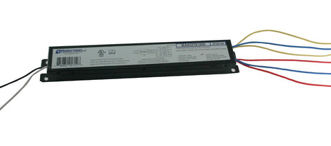 Robertson IEA432T8120N ballast wiring leads demonstrate quick install with pre-wired connections.