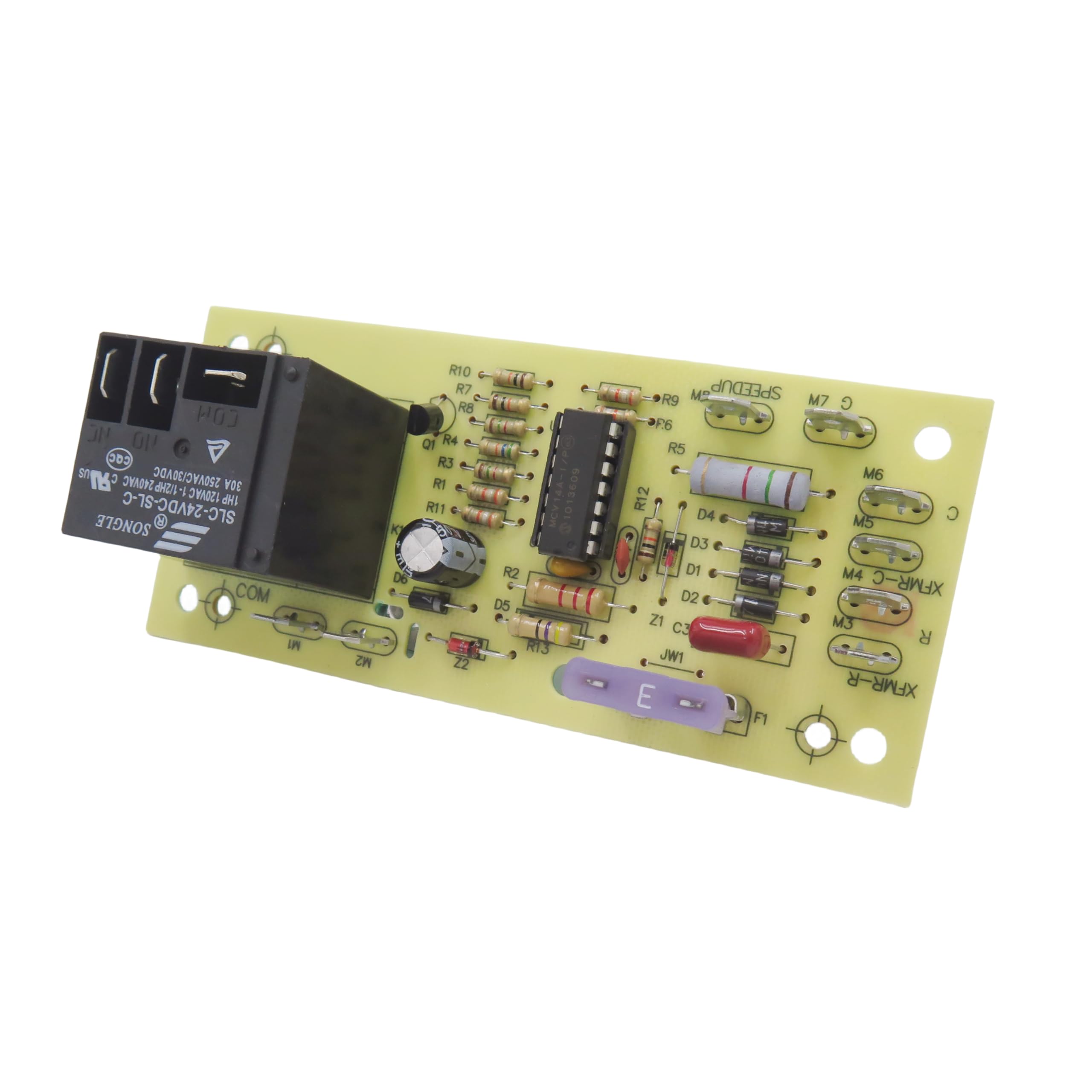 ROBOA furnace control board with connectors for easy replacement.