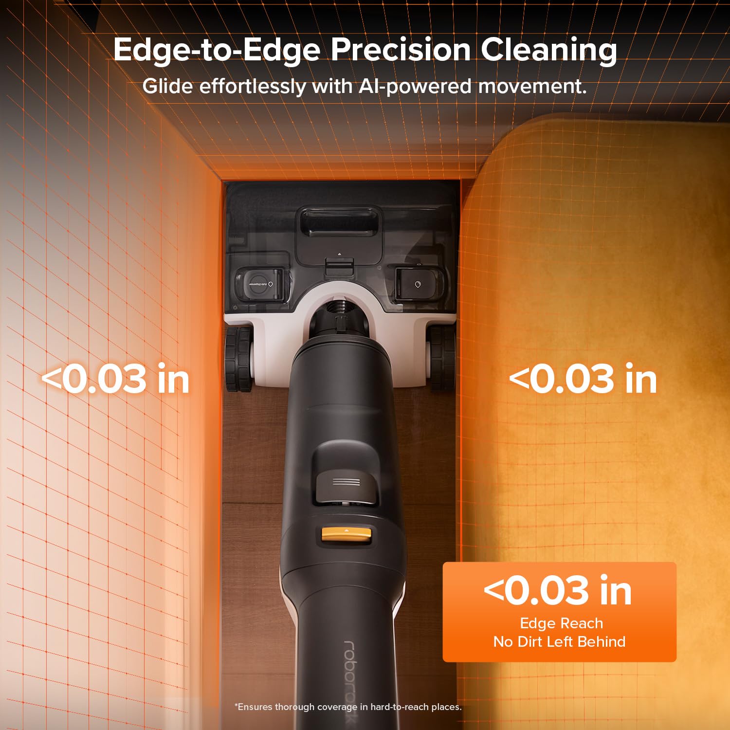 roborock F25 ALT Hot air drying for fast results.