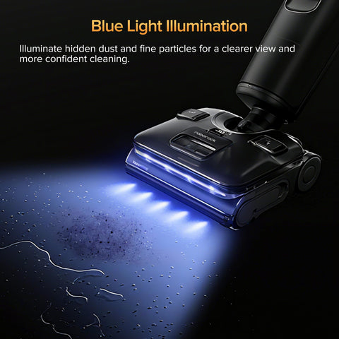 roborock F25 Ultra self-cleaning system in action after use