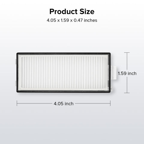 Roborock filter pack dry storage area to promote longevity