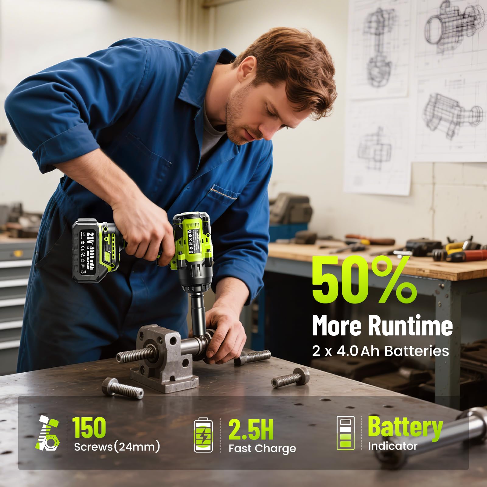 Robustrue fast charger powers batteries in 1-2 hours