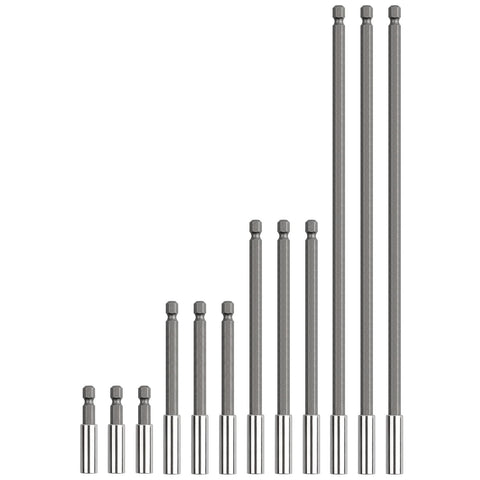Rocaris magnetic drill bit extension 2 inch demonstrates secure grip for hard-to-reach corners.