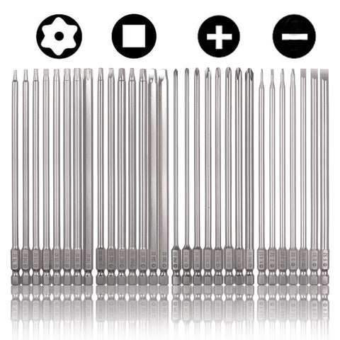 Rocaris 30-pack magnetic bits set overview for versatile DIY tasks