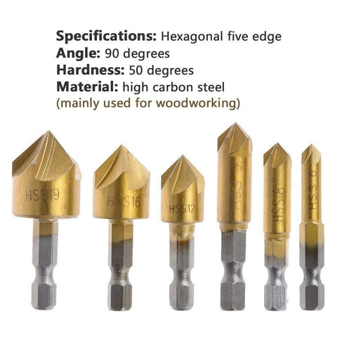 Rocaris abrasion-resistant countersink bits built for durability