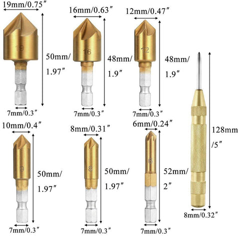 Rocaris L-wrench included for quick bit changes and adjustments