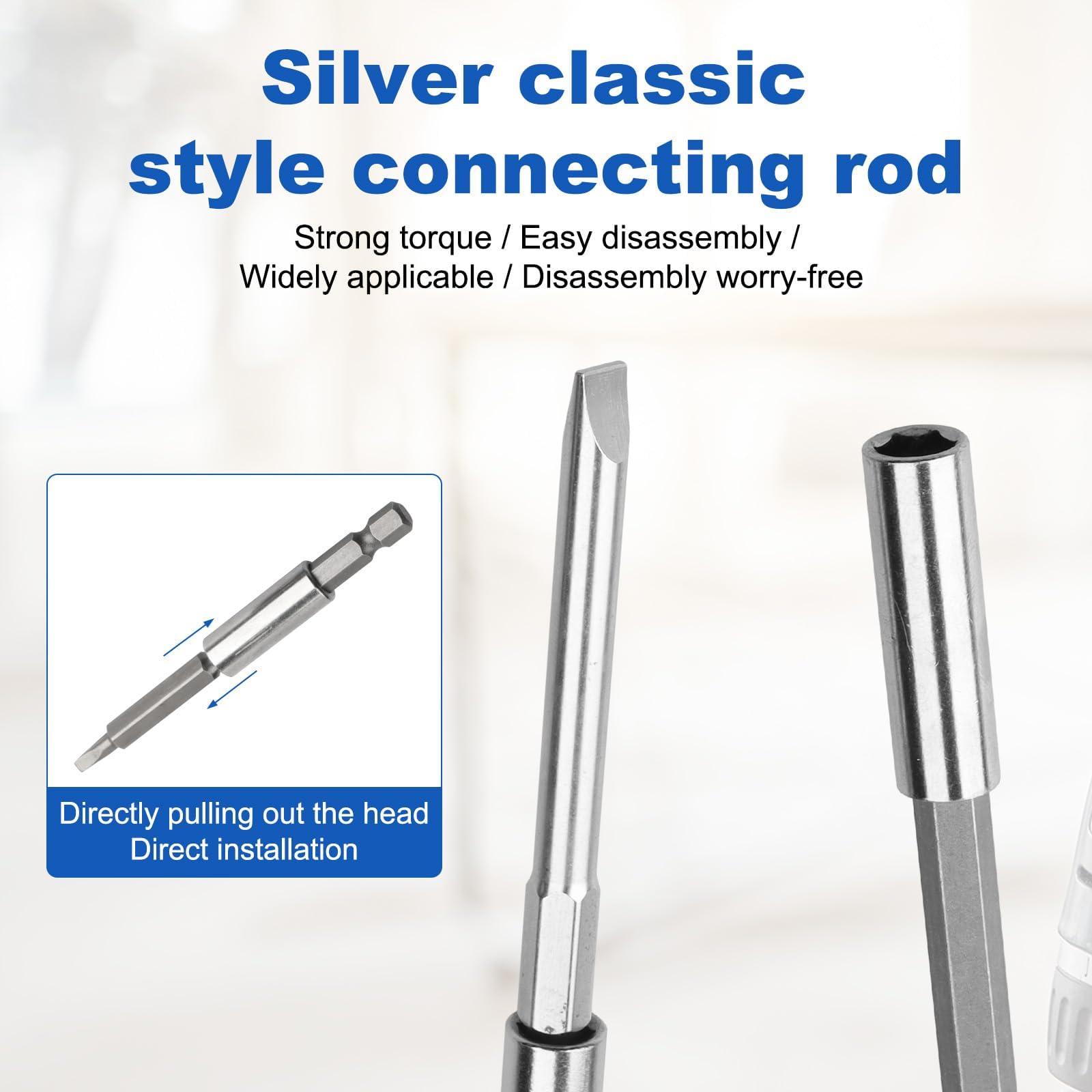 Rocaris quick-change sleeve compatibility for versatile tool setups.
