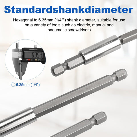 Rocaris secure magnetic grip design minimizes tool drops during work.