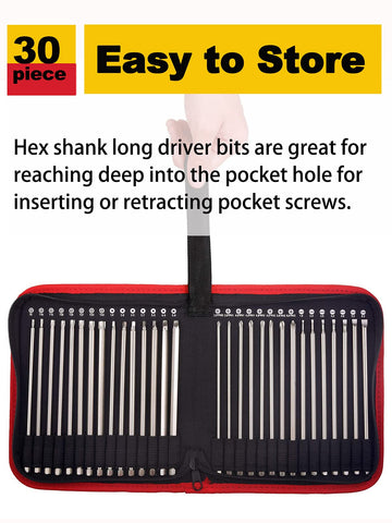 Rocaris square bits collection aiding quick square drives