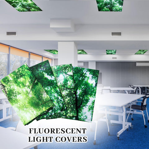 ROCEEI versatile light cover fits homes, classrooms, and offices.