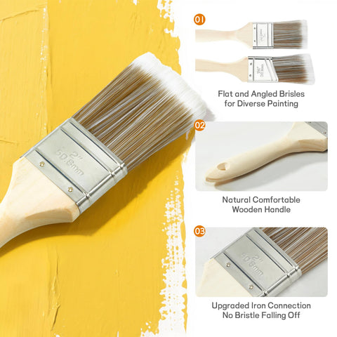Rocfinity drip-free trays with teeth edges to remove excess paint