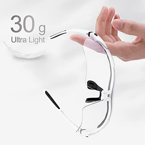 ROCKBROS ANSI-certified eyewear resists impact on fast rallies
