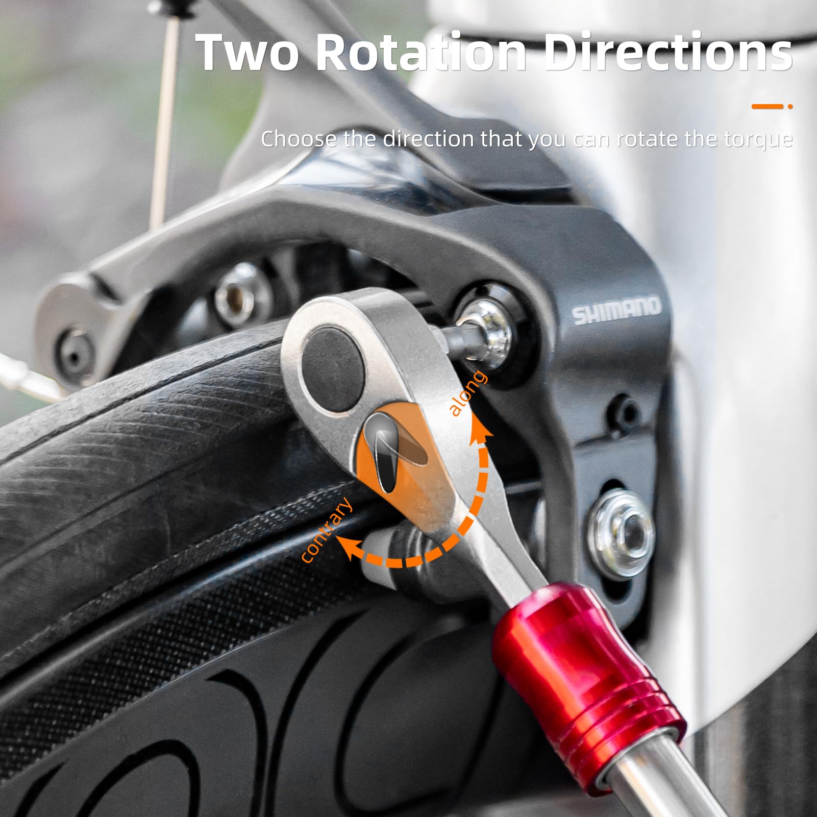 RockBros compact storage with metal holder keeps bits organized.