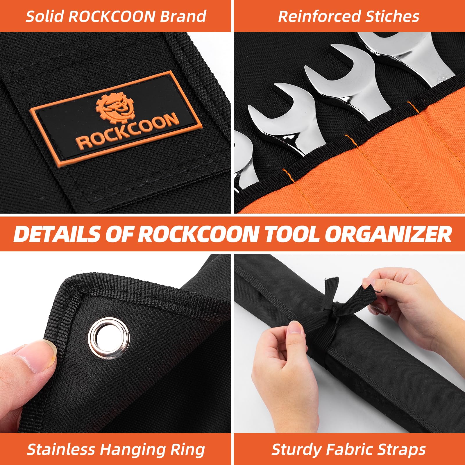 ROCKCOON lightweight tool bag designed for compact storage