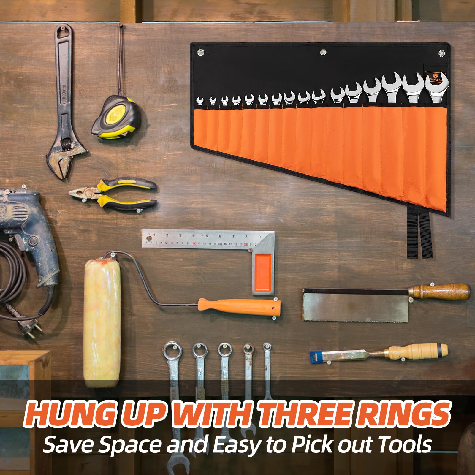 ROCKCOON portable roll-up design for easy transport to job sites