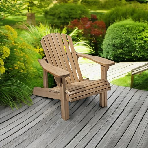 ROCKLER Adirondack chair pattern highlights a durable frame design for outdoor use.