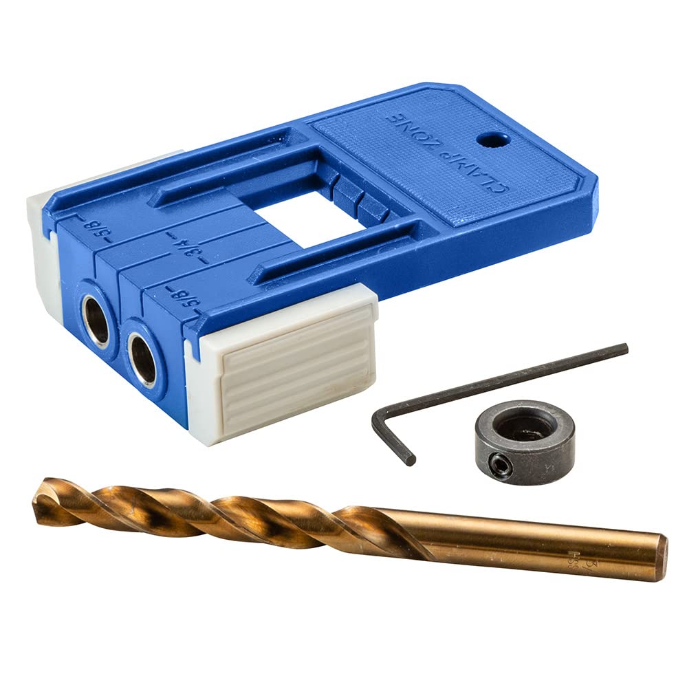 Rockler dowel jig kit complete with drill bit and stop collar.