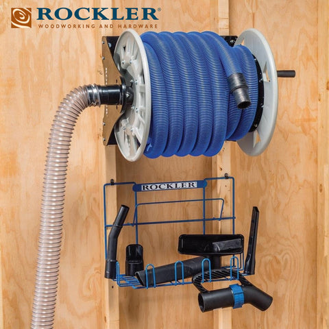 Rockler 1-1/2 inch hose compatibility supports common dust collection setups.