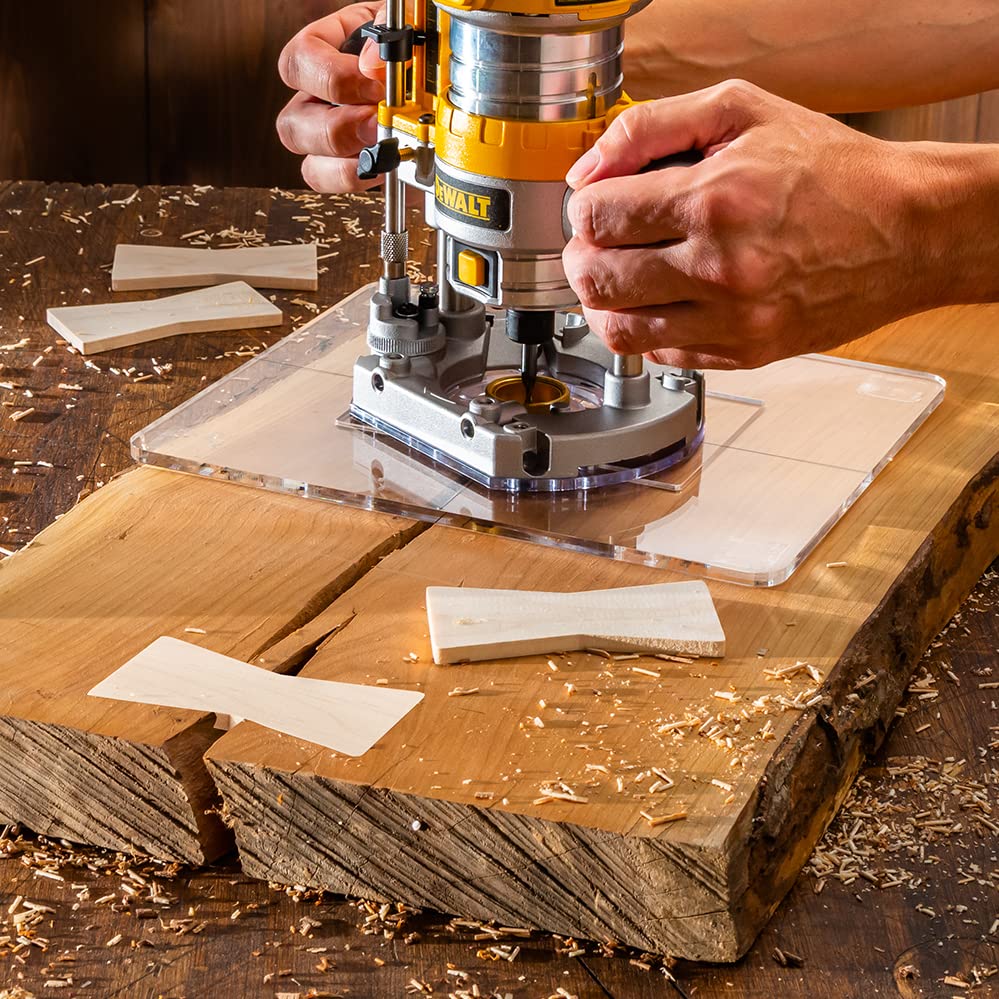 Rockler inlay kit in use on a wood project.