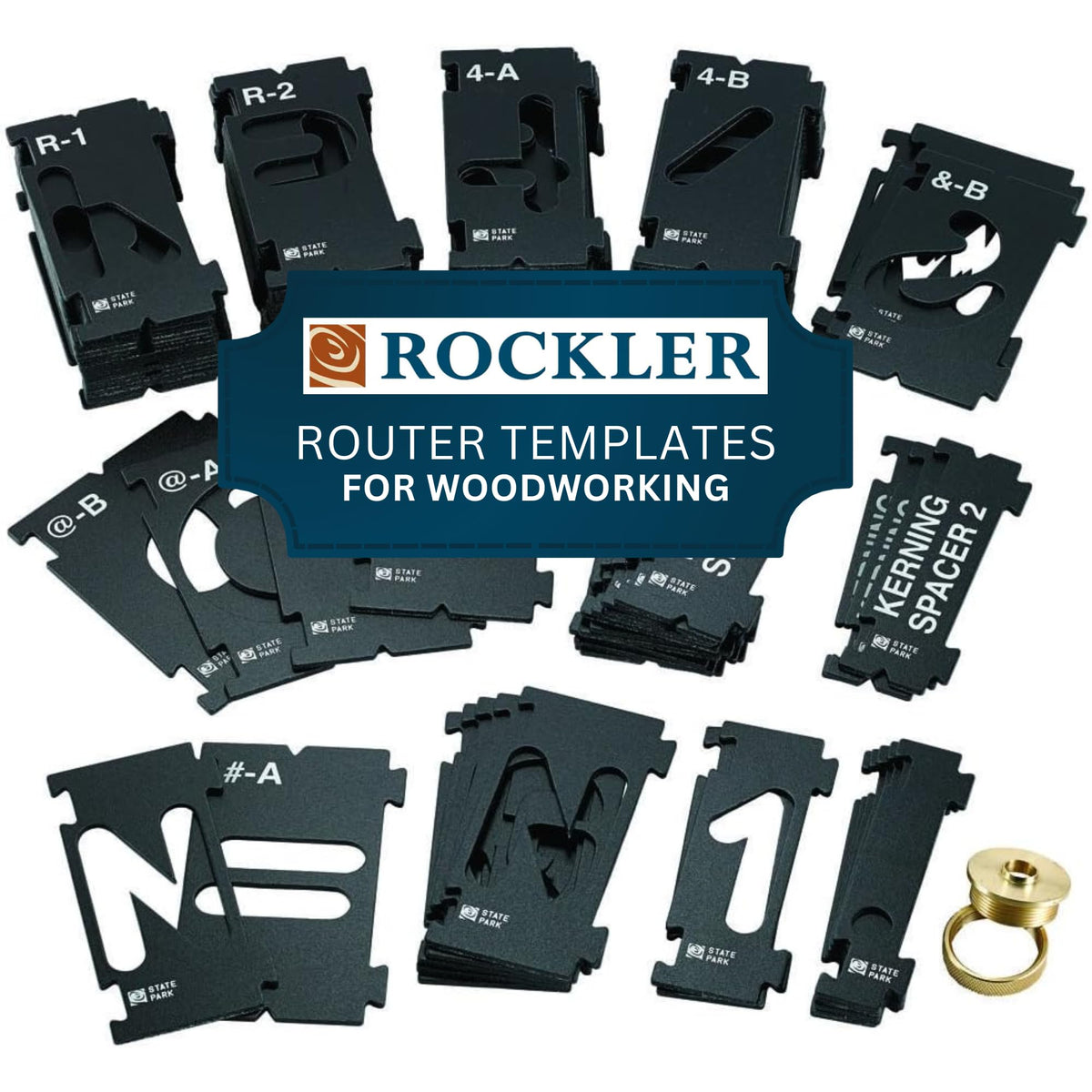Rockler State Park font letter templates for precise signs